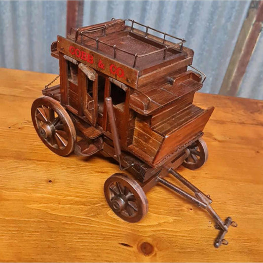 Miniature Cobb & Co Coach restoration