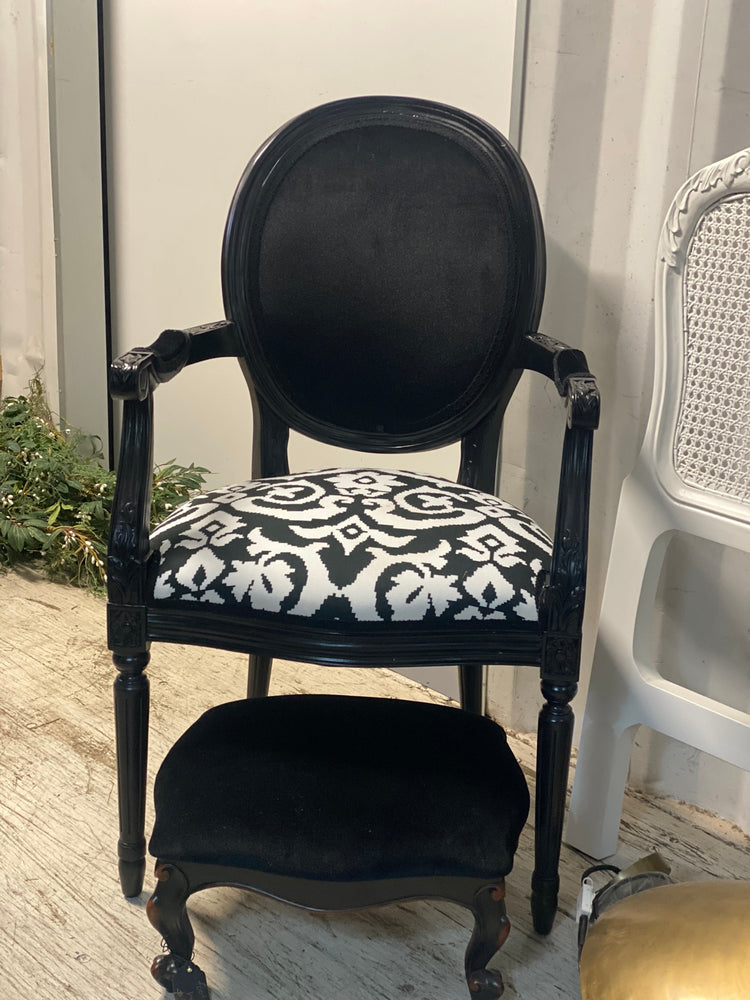 French style accent chair