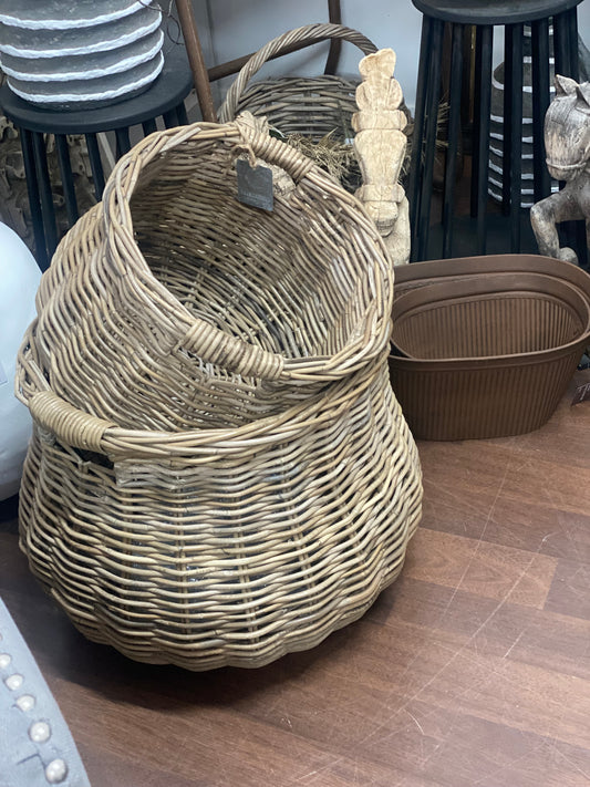 Cane baskets small