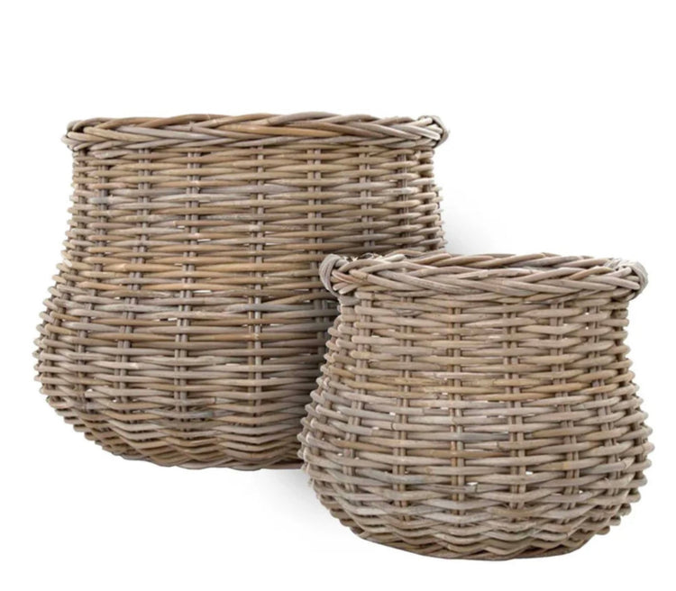 Cane basket large